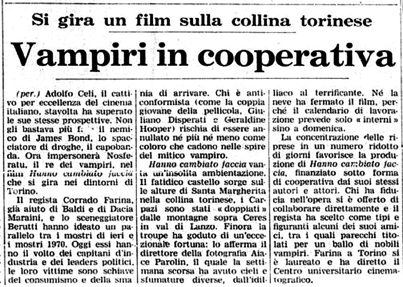 hanno cambiato faccia