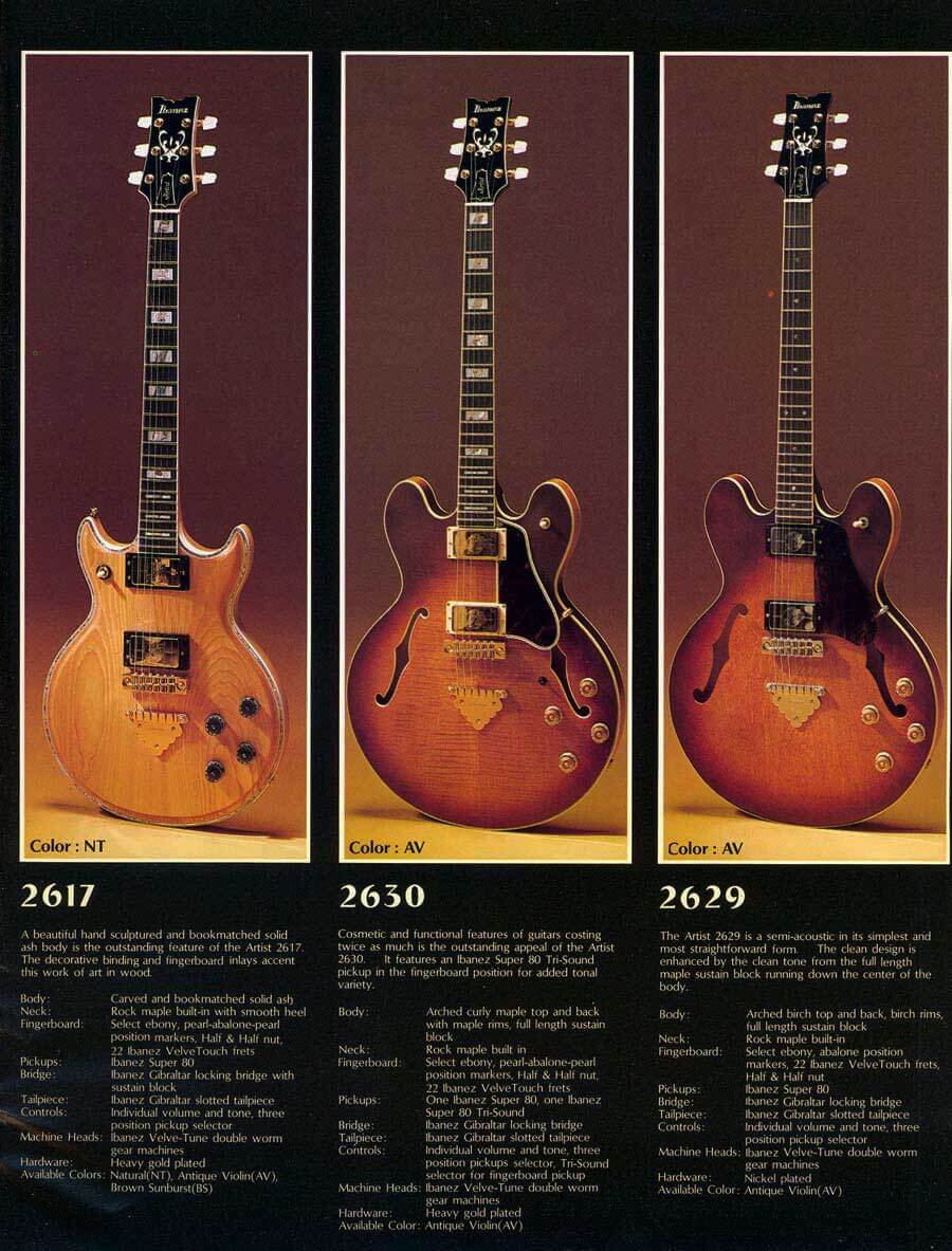 Ibanez Brochure
